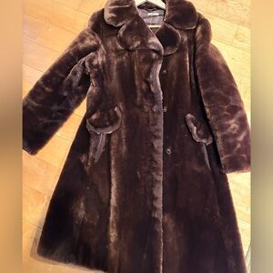 Vintage  Brown Fur Coat